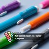 Mr. Pen- Retractable Mechanical Eraser Pen, Pack of 6, Vibrant Colors, Pencil Eraser, Eraser for Pencils, Retractable Eraser, Eraser for Artists, Eraser for Pens, Retractable Eraser Pen
