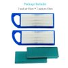 HOODELL 2 Pack 697153 Air Filter, Compatible with Briggs and Stratton 698083 795115, John Deere gy20573, Premium Lawn Mower Air Cleaner