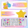 Lingdeer Birthday Party Decorations, Beaded Bracelets Shaped Happy Birthday Banner, Birthday Girl Glitter Cake Topper & Bracelets, Party Favors for Girls Women, Birthday Signs Accessories Gifts