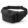 FRTKK Concealed Carry Pistol Pouch Ultimate Fanny Pack Holster Fits 1911, Glock, H&K, Ruger, S&W M&P Shield, Taurus, Sig Sauer, Springfield, Beretta, Kimber, Walther, and More