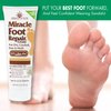 Miracle Foot Repair Cream, 8 oz Repairs Dry Cracked Heels and Feet, Diabetic-Safe, 60% Pure Ultra Aloe Moisturizes, Softens, and Repairs, Relief from Discomfort of Ingrown Toenails (2-Pack)