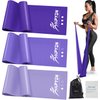 Exercise Bands, Physical Therapy Bands, Pilates Bands, Resistance Bands for Strength Training, Yoga, Gym, Pilates, Fitness, Upper and Lower Body, Home Gym Exercise, Workout Bands Set for Women