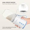 MOMFANN Portable Bottle Warmer, Travel Baby Bottle Warmer for Breastmilk On The Go, Leak-Proof, 2 Modes Fast Heating, Baby Blue