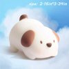 MSRRTUSY Funny Cute Stretchy Soft Dog Squishy Toys,Squeeze Stress Relief Toys for Adults, Fidget Toys,Party Favors for Kids, Birthday Gifts,Christmas ,Easter Egg,Classroom Reward