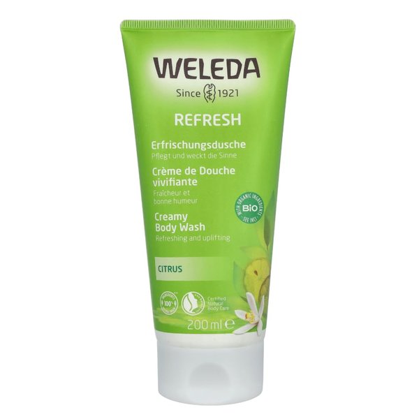 Weleda Creamy Body Wash Citrus - 7.2 fl oz