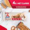 Atkins Chocolate Peanut Butter Pretzel Protein Meal Bar, High Fiber, 16g Protein, 1g Sugar, 4g Net Carbs, Meal Replacement, Keto Friendly, 5 Count