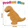 Andywoo Dino Nuggets Pillow Plush is Funny Gifts, Dinosaur Chicken Plush Nuggets Pillow for Birthday Gifts, Dinosaur Gifts for Adults Teens and Kids (Tyran Rex, Small)