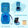 Case for Bitzee Interactive Toy Digital Pet and Case, Hard Carrying Holder for Virtual Electronic Pets React to Touch, Protective Container for AA Batteries and Other Accessories (Box Only)-Blue