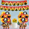 Party Decorations for Lion King, Lion Birthday Party Decorations including Birthday Banner, Cake Toppers, Balloons，for Lion King Happy Birthday Supplies