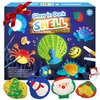 SOOVSY Glow in The Dark Sea Shells Painting Kit, Beach Toys Arts & Crafts Gifts for Girls Boys DIY Creative Supplies Toys for Age 4-6-8-12 Kids Activities