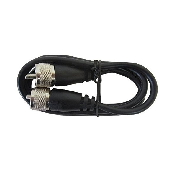 PROCOMM 3` Foot CB/HAM Radio Antenna RG58 A/U Coax with PL-259 Molded Ends