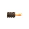 Bass Brushes | Groom & Condition Men's Hair Brush | Premium Natural Bristle FIRM | Pure Bamboo Handle | Classic Club Style | Striped Finish | Model 153 - SB