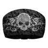 That's A Wrap Women's Skull & Scroll Black/White Knotty Band Head Wrap. KB2922