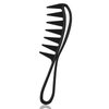 WLLHYF Wide Tooth Comb, Shark Teeth Hair Combs Professional Salon Afro Hairstyle Tool Anti-Static Hair Styling Accessories for Men Women Styling Wet Wavy Hair Wigs