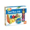 MindWare Make Your Own Tool Box - Craft Kit Includes Wood, Glue, Paint and Brushes – Craft Project for Kids 5 and Up