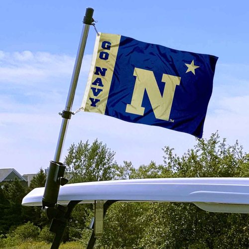 College Flags & Banners Co. Navy Midshipmen Golf Cart Logo Flag