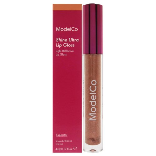 MODELCO Shine Ultra Lip Gloss - Shimmer-Infused Formula - Light-Reflecting And Hydrating - Long-W...