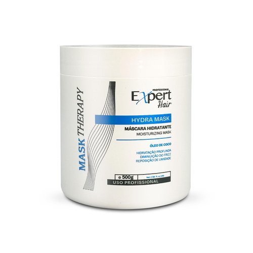 Expert Hair Hydra, Keratin & Coconut Hair Mask, Deep Conditioning Hair Mask - Moisture Replenishment for Frizzy Hair - Coconut Oil Hair Mask, Hair Treatment Masks - Mascarilla Para el Cabello (500g)