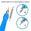 Ring Screwdriver Bit Set for Battery and Wifi Access - Fits All Ring Video Doorbell Models (Blue)