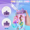 GirlsHome Decorate Your Own Water Bottle for Girls Age 4-6-8-10, Mermaid Toys for Girls Painting Crafts, Fun Arts and Crafts Kits 6-12 Year Old Toddler Gifts Toys for Girls Birthday Christmas
