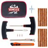 Vehiclex Tire Plug Repair Kit for Car, Motorcycle, ATV, Tractor, Lawn Mover - Essential Tire Repair Kit for Flat Tire Punctures Repair