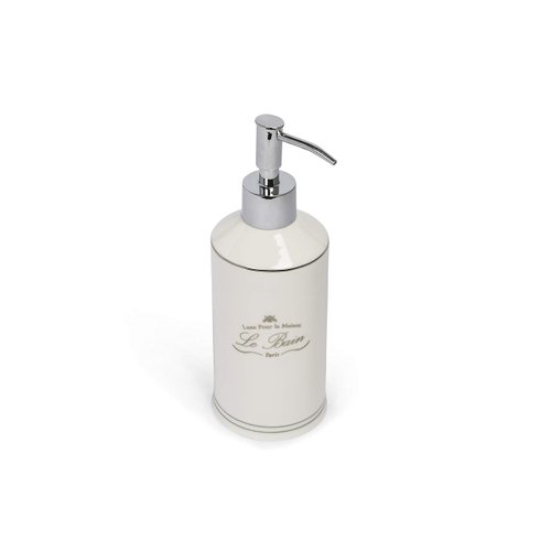 Kassatex ALB-LD-W Le Bain Lotion Dispenser, White