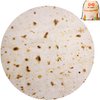 mermaker Burritos Tortilla Throw Blanket 2.0 Double Sided 71 inches for Adult and Kids, Giant Funny Realistic Food Blanket, 285 GSM Novelty Soft Flannel Taco (Yellow Blanket-Double Sided)