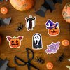 100PCS Halloween Stickers for Kids, Vinyl Decals Non-Repeating Glitter Halloween Stickers, Vinyl Waterproof Holiday Party Stickers, Kids and Youth Adult Party Favors Gifts (Halloween-Q17)