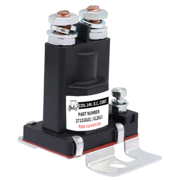 14V 4 Terminal Solenoid for EZGO TXT Gas Golf Cart 1994-Up OEM 27153-G01 27153G01 612813