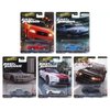 1:64 Scale Diecast Model Car Compatible with Hot Wheels 2024 Premium Fast & Furious H Case, Set of 5 Cars, HNW46-956H