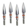 Field Points arrowheads 100 Grains Archery Field Points, 5/16inch Stainless Steel Screw in Archery Field Tips and Broadheads (1 Dozen 12 PCS), 2.9*2.3*0.6