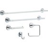 DELTA FAUCET 75950 Trinsic Toilet Paper Holder, 3.31 x 7 x 3.31 Inches, Chrome