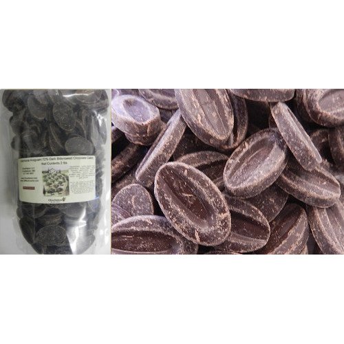 Valrhona 72% Araguani Dark Chocolate Feves from OliveNation - 1/2 pound