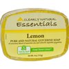 Clearly Natural Lemon Glycerine Bar Soap, 4 Ounce - 6 per case.