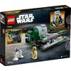 LEGO 75360 Star Wars Yoda's Jedi Starfighter Construction Toy for Boys and Girls, The Clone Wars Vehicle Set with Master Yoda Minifigure, Lightsaber and Droid R2-D2 Figure, Christmas Gift