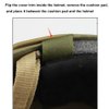HANSTRONG Gear Tactical 500D Nylon Airsoft Helmet Cover Accessories for Fast PJ MH BJ Bump Ballistic Helmet Military Paintball Hunting Shooting