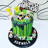 19 PCS Soccer Cake Topper Decorations Soccer Ball Player Theme Cake Toppers For Soccer Party Football Party Men Boy Kid Birthday Party Sport Club Party Supplies (Soccer)