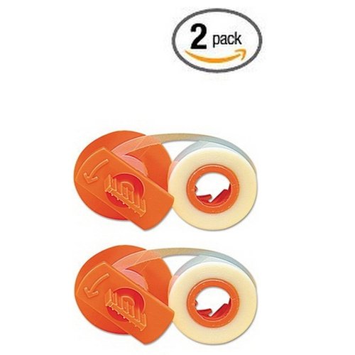 FJA Products Replacement Typewriter Ribbons & Lift Off Correction Tape Spools for Brother GX-6750 / GX6750 / GX 6750 Typewriter. Includes 2 Black Typewriter Cartridges and 2 Correction Spools