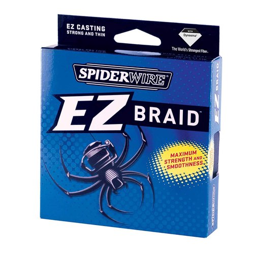 SpiderWire EZ Braid™ Superline, Moss Green, 50lb | 22.6kg, 110yd | 100m Braided Fishing Line, Suitable for Freshwater Environments