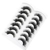 Pooplunch False Eyelashes Fluffy Cat Eye Look Wispy Long Dramatic Fake Eyelashes 8D Volume Faux Mink Lashs 7 Pairs Pack