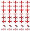 Meme Series Womaha 40 Sheets England Flag Temporary Tattoos for Kids Football Temporary Face Tattoos