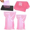 500PCS Pink Tattoo Wash Bottle Bags, Disposable Tattoo Bottle Bags Squeeze Bottle Bag Sleeves Dental Bottle Bag Covers, Tattoo Bottle Cleaning Bags for Tattoo Supplies Accessories