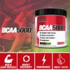 Evlution EVL BCAAs Amino Acids Powder - BCAA Powder Post Workout Recovery Drink and Stim Free Pre Workout Energy Drink Powder - 5g Branched Chain Amino Acids Supplement for Men - Cherry Limeade