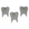 Novel Merk Healthy Tooth Smiling Small Refrigerator Magnets Set for Party Favors & Carnival Prizes Miniature Design (12 Pieces)