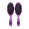Wet Brush Detangling Hair Brush - Purple - 2 Pack Detangler - Comb for Women, Men & Kids - Wet or Dry – Removes Knots and Tangles, Best for Natural, Straight, Thick & Curly Hair – Pain Free