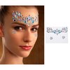 Kare & Kind Temporary Flash Stickers (3 sheets), Face Metallic Art Tattoo (5 sheets), Rhinestone Mermaid Face Jewels (3 Sheets) - Waterproof, Fake Jewelry, Glitter, Bohemian, Costume, Party, Coachella