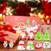 Christmas Small Pull Back Cars & Pop Up Toys,Santa Spring Launchers,Snowman Jumping Popper Toy,Bouncy Spring Toys,Xmas Party Favors Gifts for Kids Classroom Prizes,Goodie Bag Stocking Stuffers,12 PCS