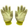 G & F 1852-3 Women Soft Jersey Garden Gloves, Women Work Gloves, 3-Pairs Green/Red/Blue per Pack