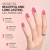 GAOY Jelly Gel Nail Polish, 16ml Sheer Pink Translucent Soak Off Gel Polish, UV Light Cure for Nail Art DIY, 2134 Pink Tulip