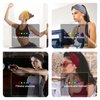 XTREND Wide Headbands For Women Non Slip Fashion Stretch Headband Boho Head Bands Women's Hair Band Turban Sports Hairband Girls Accessories 6 Pcs（Black, Dark gray, Navy blue, Red, White, Light gray）